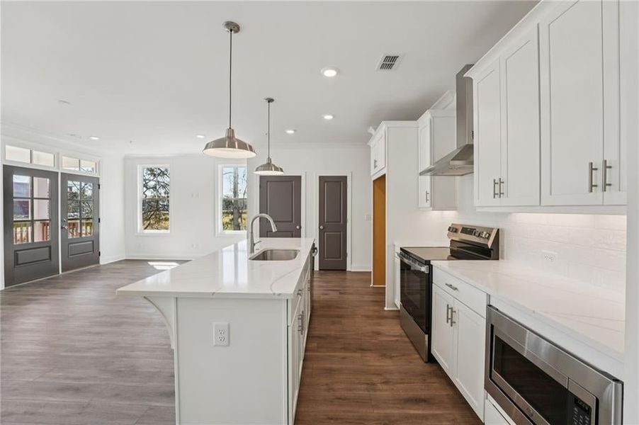 Stainless steel appliances