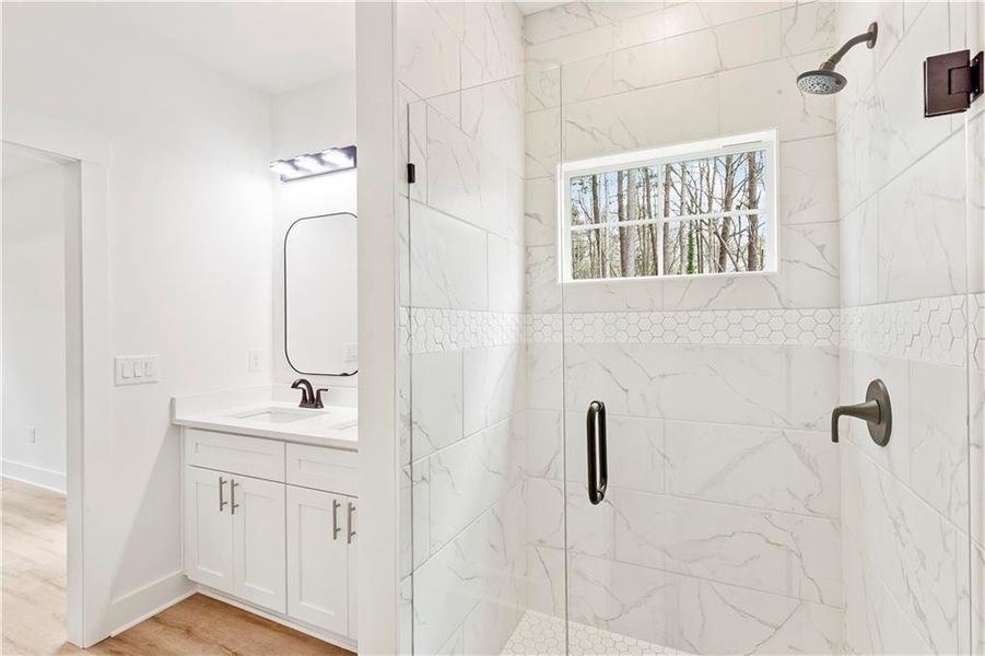 Furnished interior view inside a new home in , Dallas (Image 12).