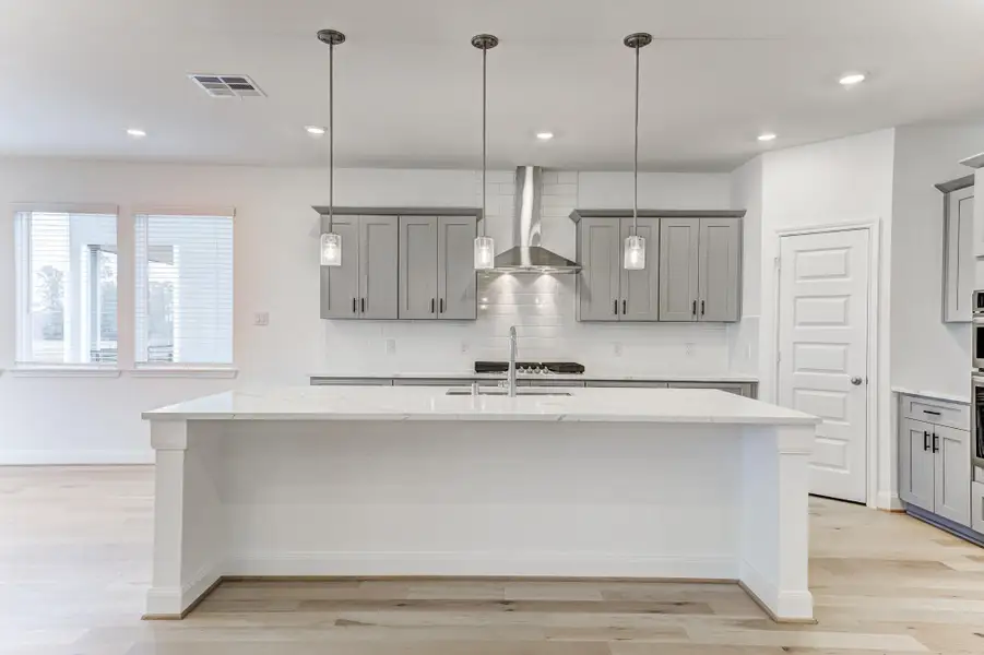 Furnished interior view inside a new home in Townsen Landing, Humble (Image 14).