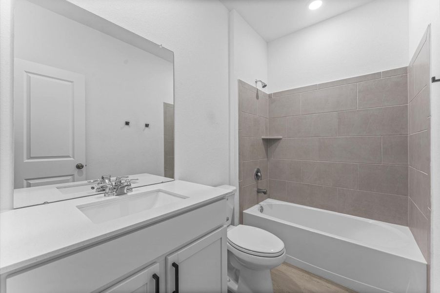 Furnished interior view inside a new home in The Grand Prairie, Hockley (Image 9).