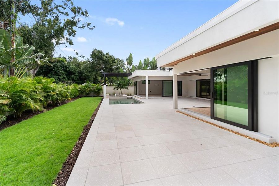 Exterior details and patio area of a home in , Sarasota (Image 31).