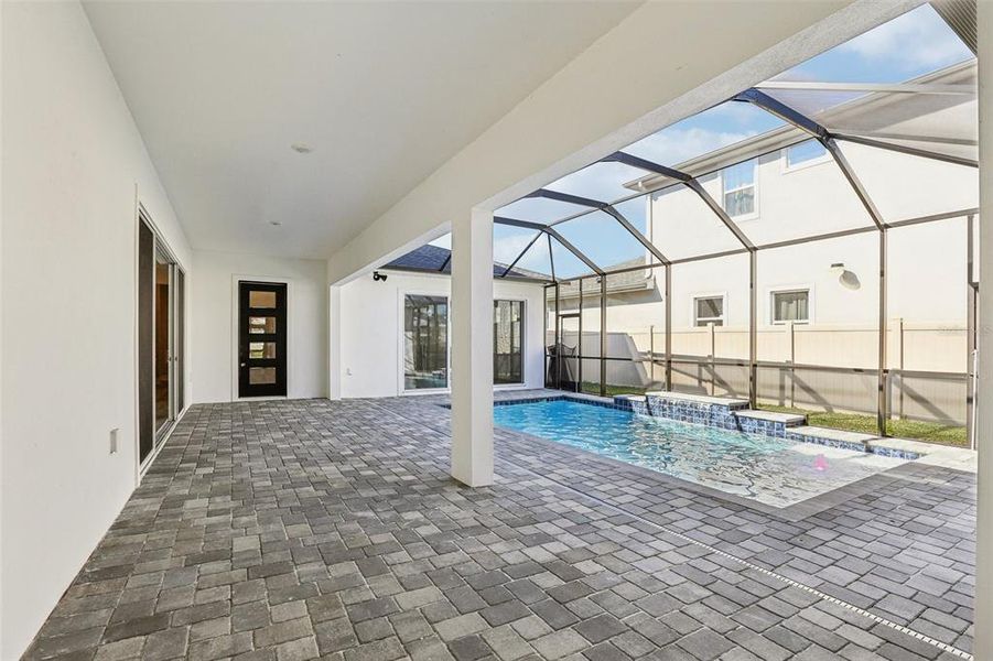 Exterior details and patio area of a home in Eagles Cove at Mirada, San Antonio (Image 31).