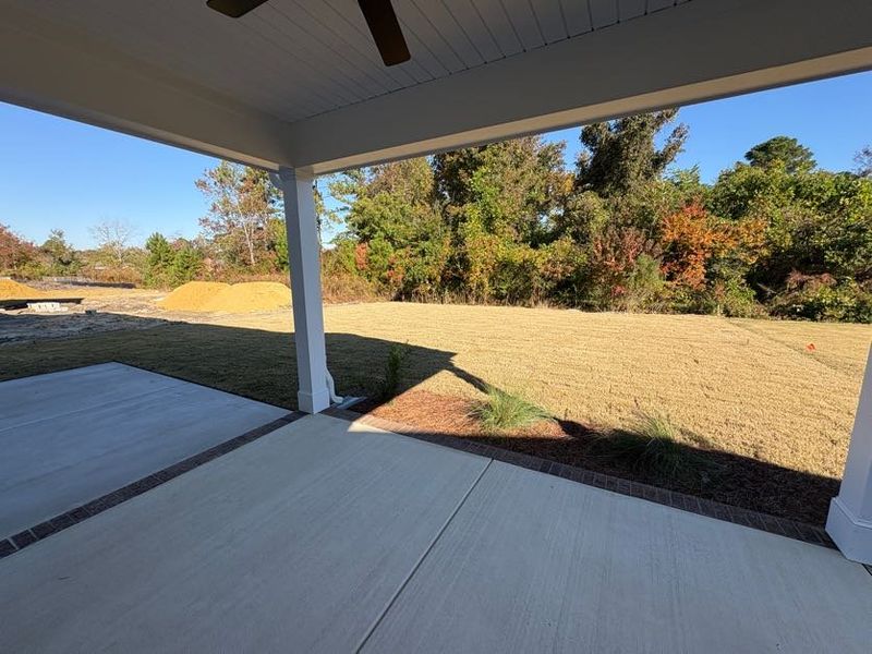 Exterior details and patio area of a home in Riverside Cove, Wilmington (Image 3).