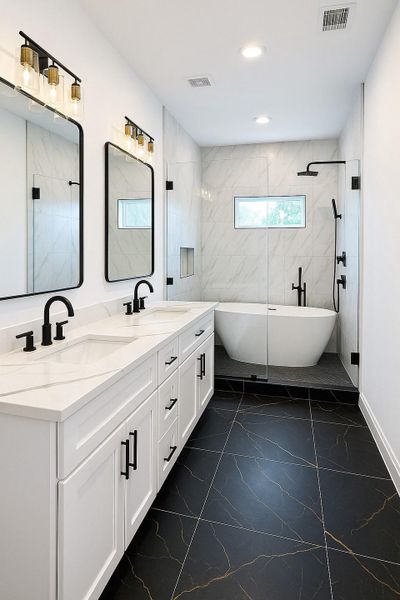 Furnished interior view inside a new home in , Houston (Image 2). Furnished interior view inside a new home in , Houston (Image 2).