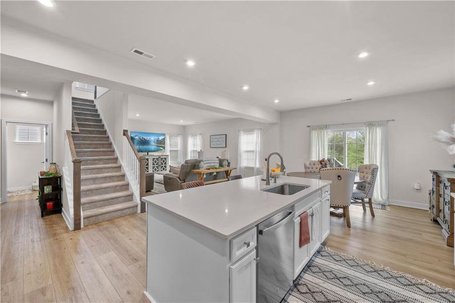 Furnished interior view inside a new home in , Calhoun (Image 13).
