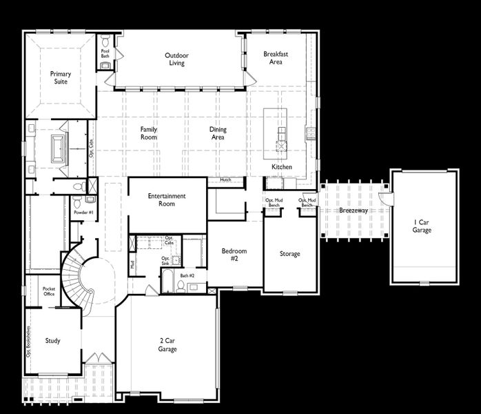 Downstairs Floor Plan
