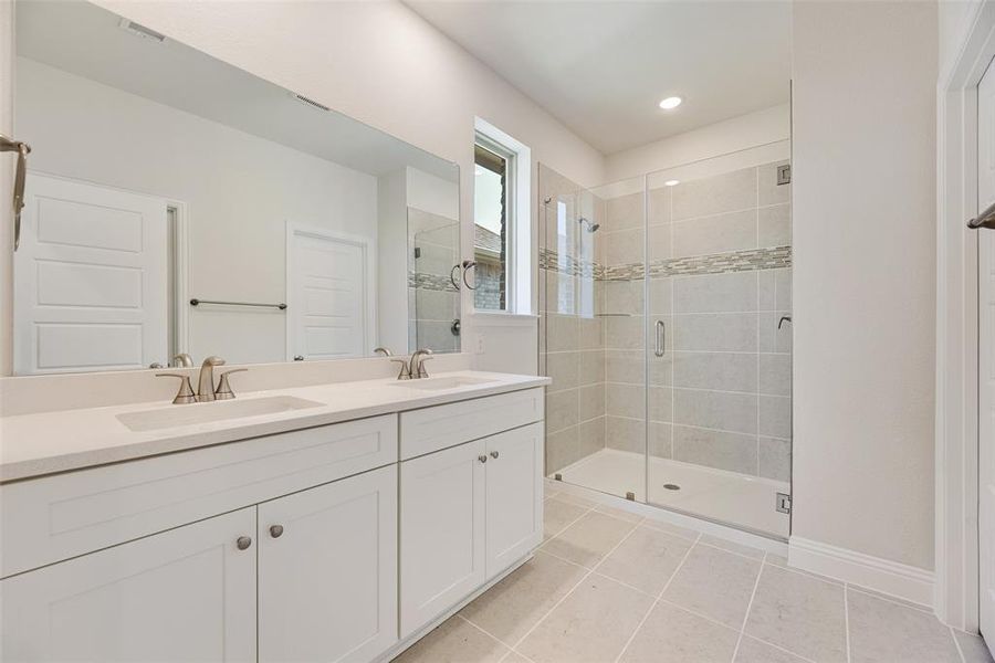 Furnished interior view inside a new home in Arbors at Legacy Hills, Celina (Image 4). Furnished interior view inside a new home in Arbors at Legacy Hills, Celina (Image 4).