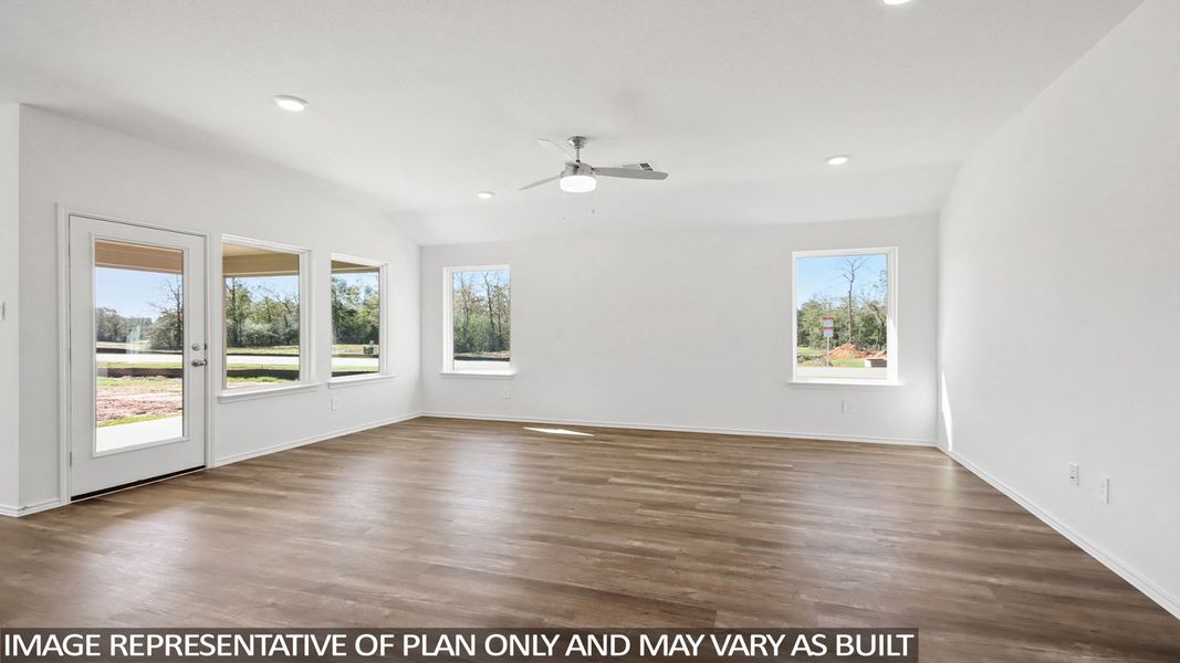 Spacious, unfurnished interior of a new home in East Williams Cove, Conroe (Image 12). Spacious, unfurnished interior of a new home in East Williams Cove, Conroe (Image 12).