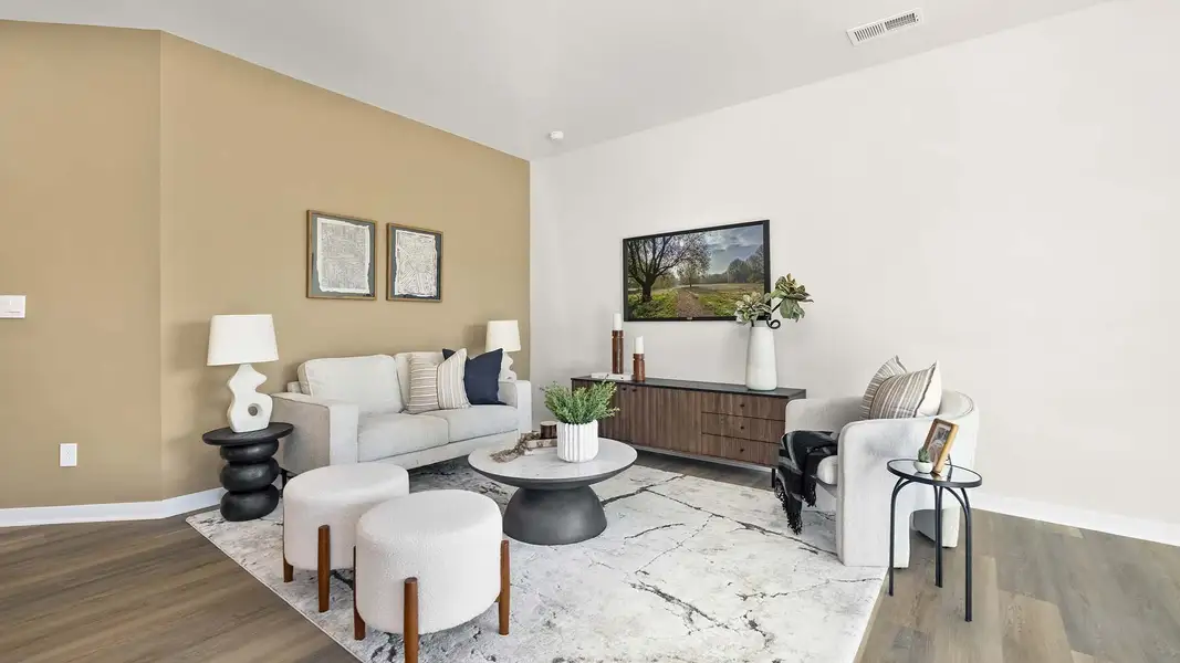 Furnished interior view inside a new home in Clark Creek Landing, Lincolnton (Image 4).