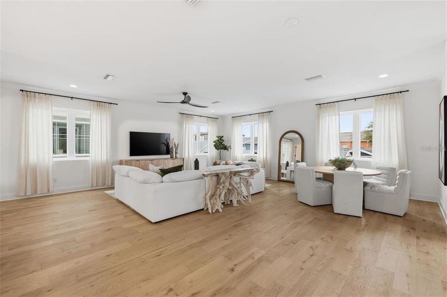 Furnished interior view inside a new home in , Tampa (Image 9).