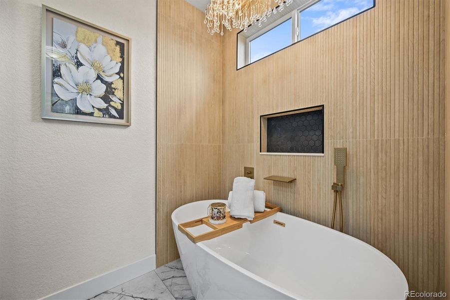 Furnished interior view inside a new home in , Golden (Image 33).