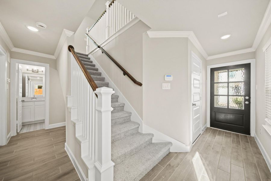 Inviting foyer Inviting foyer