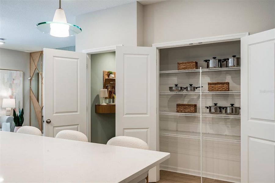 Furnished interior view inside a new home in Aulin Square, Oviedo (Image 15).