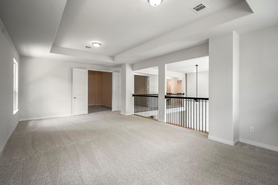 Spacious, unfurnished interior of a new home in The Woodlands Hills, Willis (Image 40). Spacious, unfurnished interior of a new home in The Woodlands Hills, Willis (Image 40).