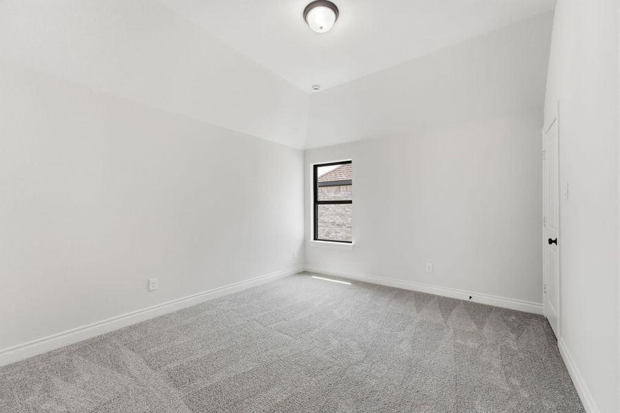 Spacious, unfurnished interior of a new home in Bridgeland 50′, Cypress (Image 35).