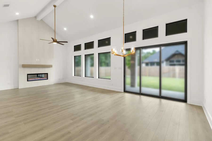 Granbury E family room Granbury E family room