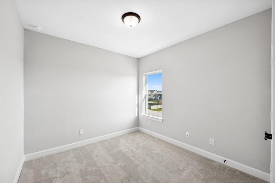 Spacious, unfurnished interior of a new home in Pomona 40' Homesites, Manvel (Image 23). Spacious, unfurnished interior of a new home in Pomona 40' Homesites, Manvel (Image 23).