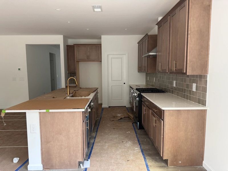 In-progress construction of a new home in The Point, Rolesville, NC (Image 19).