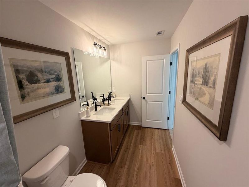 Furnished interior view inside a new home in Greene Farm, Cartersville (Image 18).