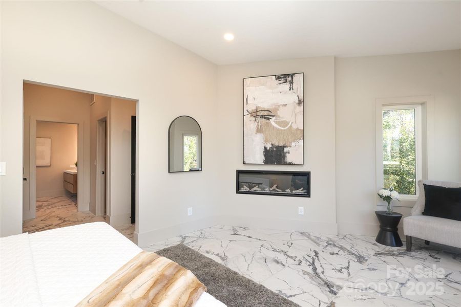 Furnished interior view inside a new home in , Charlotte (Image 13).