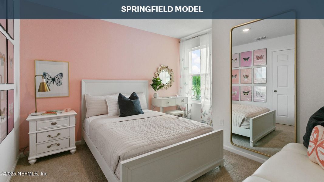 Furnished interior view inside a new home in Stokes Landing, St. Augustine (Image 5).