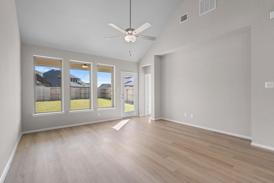 Spacious, unfurnished interior of a new home in Jubilee, Hockley (Image 16). Spacious, unfurnished interior of a new home in Jubilee, Hockley (Image 16).