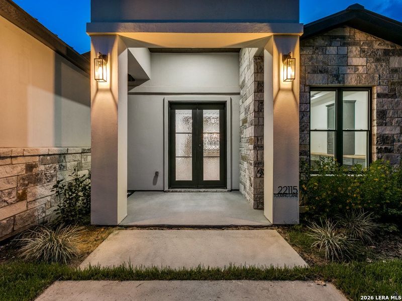 Exterior details and patio area of a home in , San Antonio (Image 36). Exterior details and patio area of a home in , San Antonio (Image 36).