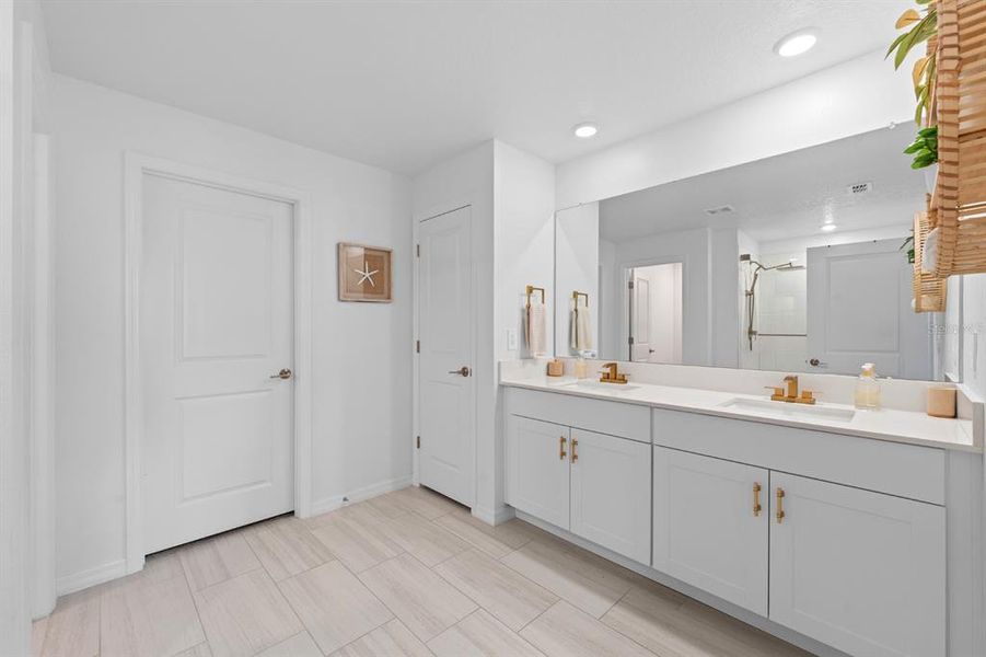 Furnished interior view inside a new home in Mirada, San Antonio (Image 19).