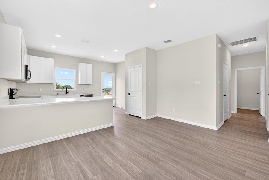 Furnished interior view inside a new home in , Belton (Image 8).