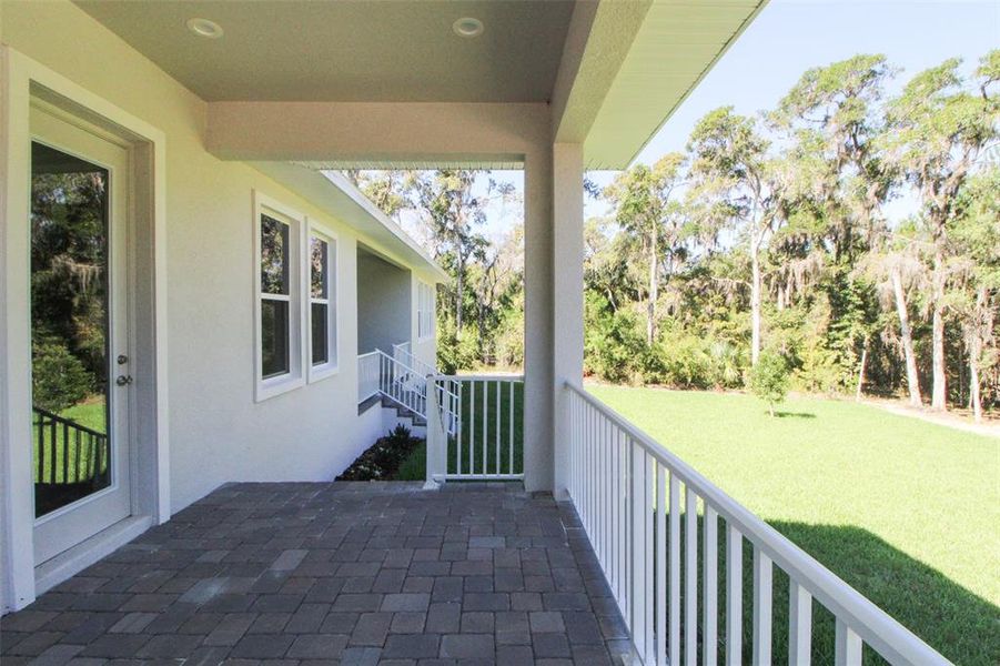 Exterior details and patio area of a home in Southern Hills Plantation, Brooksville (Image 25). Exterior details and patio area of a home in Southern Hills Plantation, Brooksville (Image 25).