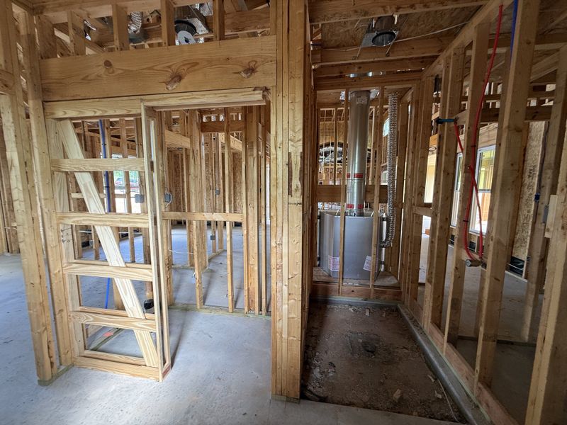 In-progress construction of a new home in Monarch Manor, Poolville, TX (Image 12).