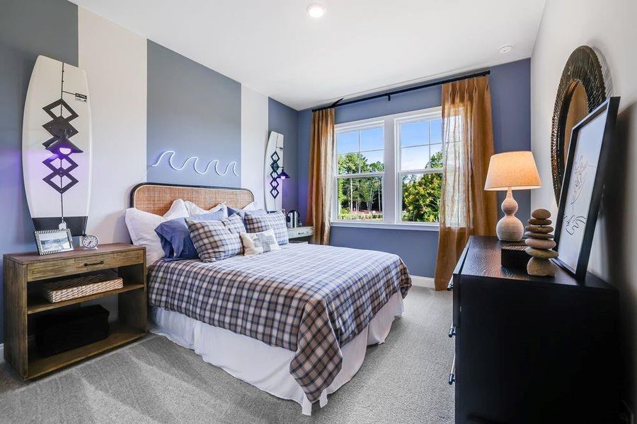 Furnished interior view inside a new home in Reserve at Hickory Walk, Kennesaw (Image 28).