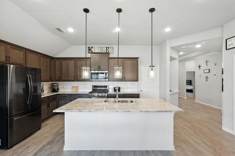 Furnished interior view inside a new home in , Royse City (Image 9).