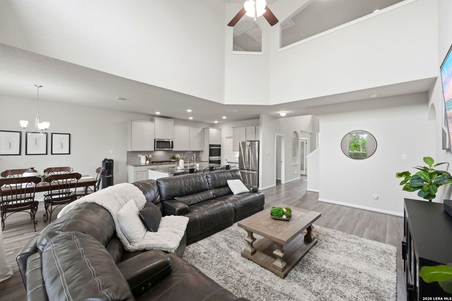 Furnished interior view inside a new home in Ventana, Bulverde (Image 17).