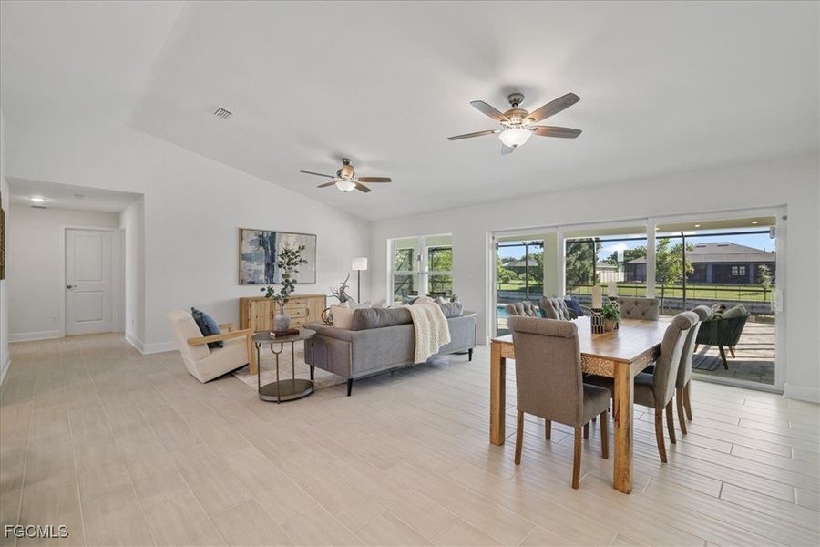 Furnished interior view inside a new home in Cape Coral, Cape Coral (Image 12).