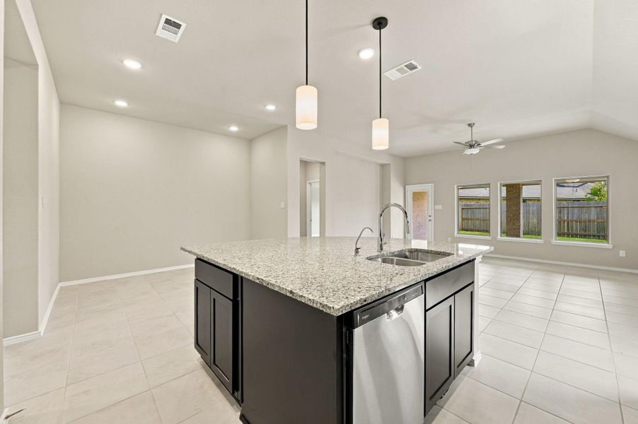 Furnished interior view inside a new home in Escondido, Magnolia (Image 9).