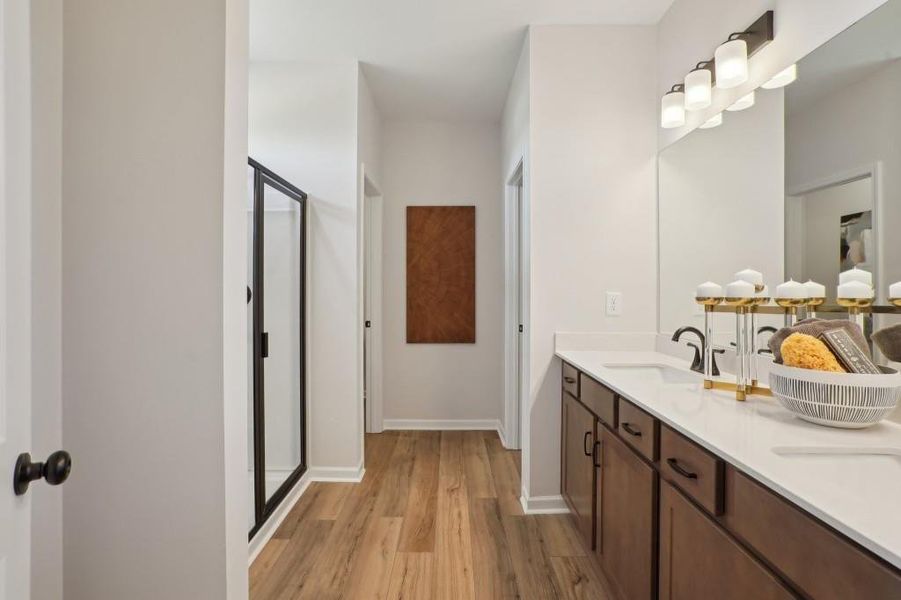 Furnished interior view inside a new home in Sycamore Crest, Calhoun (Image 30).