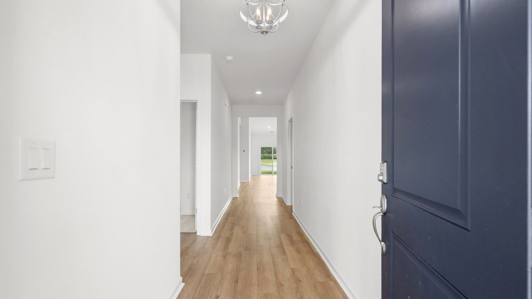 Furnished interior view inside a new home in Chestnut Farms, Longs (Image 3).