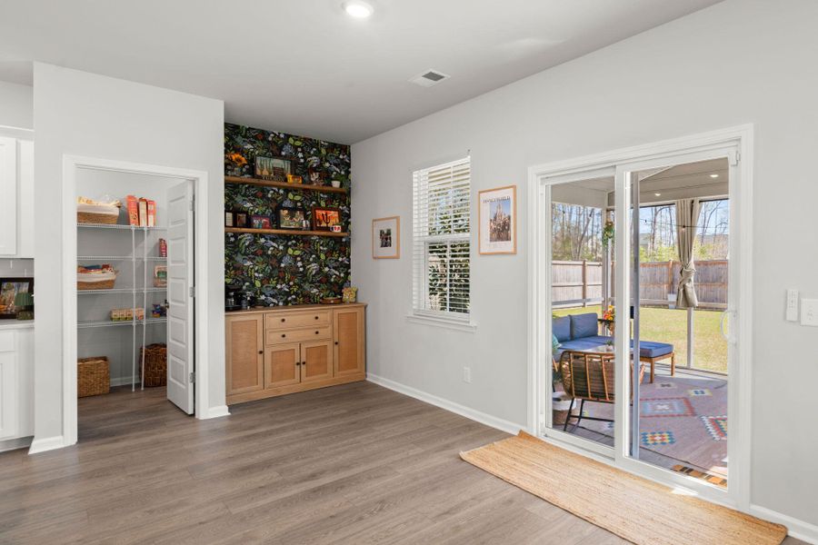 Furnished interior view inside a new home in Lindera Preserve at Cane Bay Plantation, Summerville (Image 34).