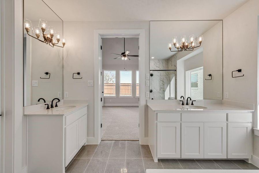 Furnished interior view inside a new home in Grand Estates of Anna, Anna (Image 10). Furnished interior view inside a new home in Grand Estates of Anna, Anna (Image 10).