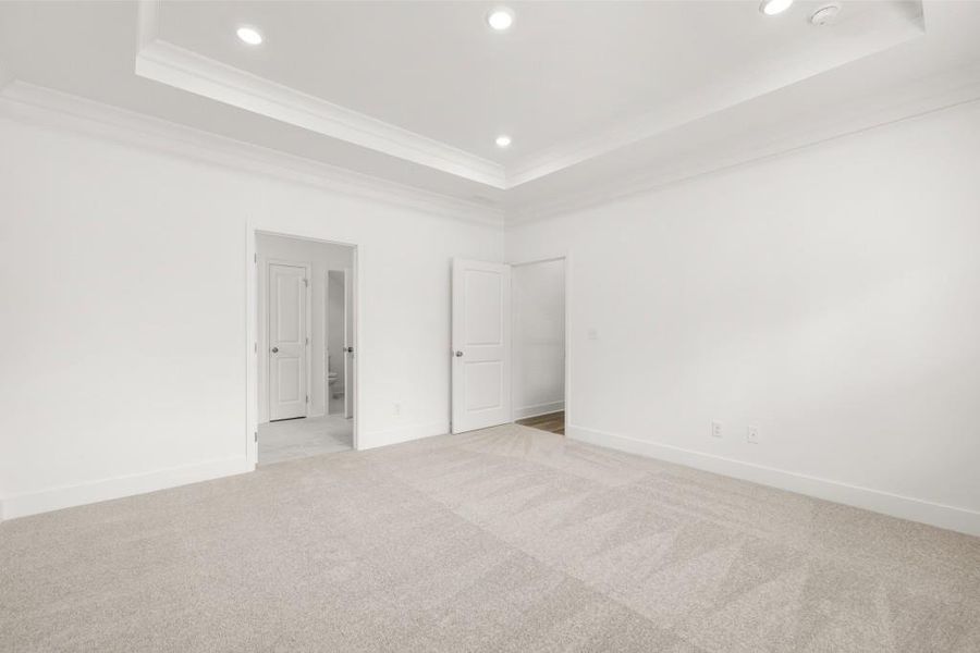Spacious, unfurnished interior of a new home in The Court at Gainesville Township, Gainesville (Image 12).