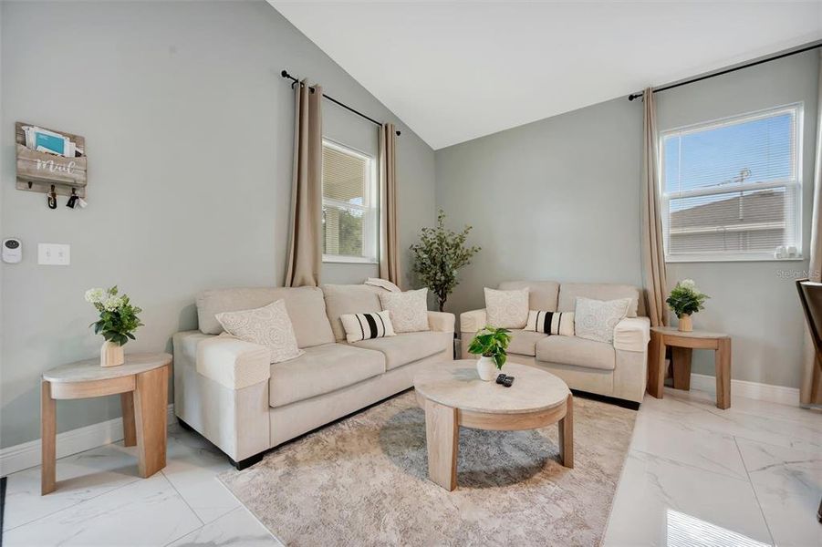 Furnished interior view inside a new home in , Bradenton (Image 51). Furnished interior view inside a new home in , Bradenton (Image 51).
