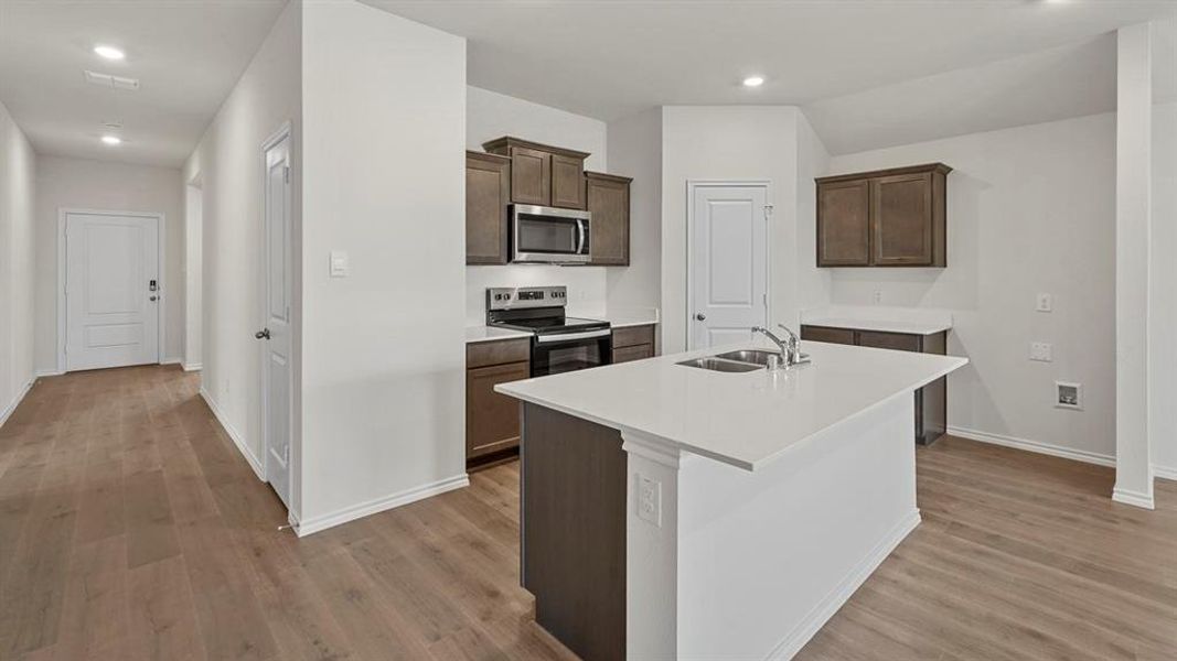 Furnished interior view inside a new home in Bluff Springs, Ferris (Image 14).