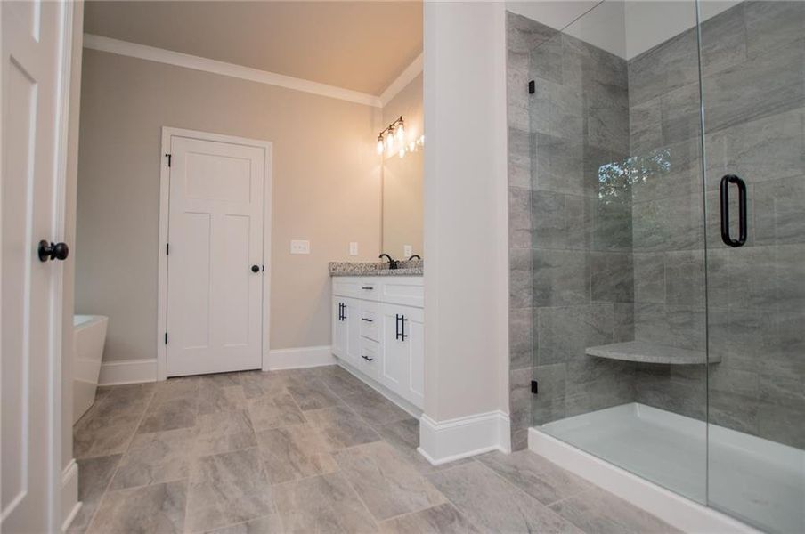 Furnished interior view inside a new home in , Douglasville (Image 4).