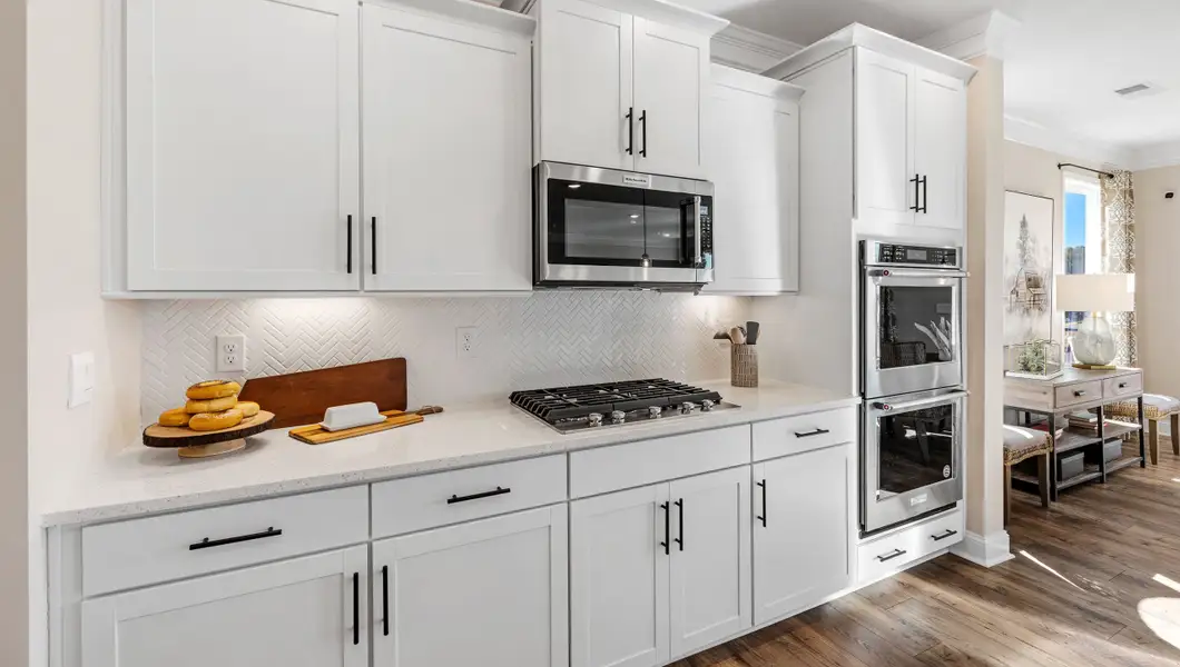 Furnished interior view inside a new home in Sunset Summits, Spartanburg (Image 8). Furnished interior view inside a new home in Sunset Summits, Spartanburg (Image 8).