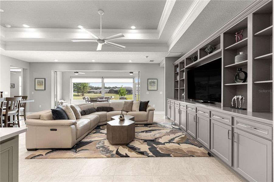 Furnished interior view inside a new home in , Ocala (Image 19). Furnished interior view inside a new home in , Ocala (Image 19).