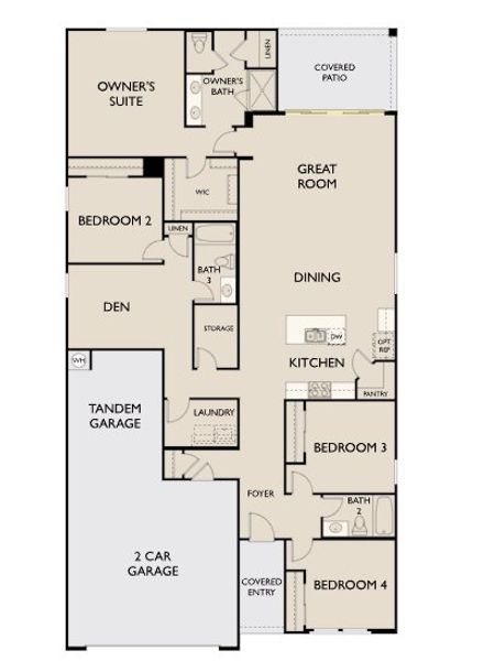 Sage floorplan - Lot 425