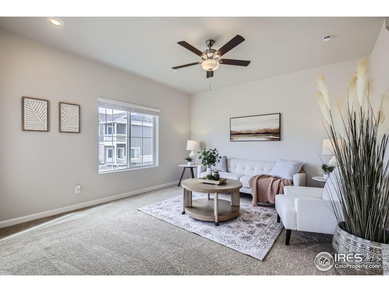 Furnished interior view inside a new home in Johnstown Village, Johnstown (Image 22).