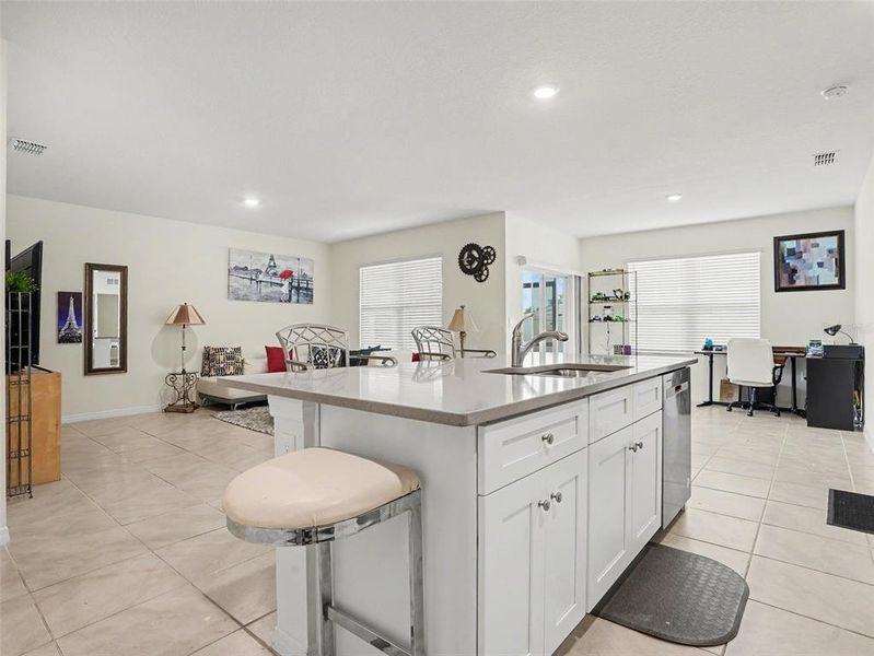 Furnished interior view inside a new home in , Haines City (Image 13).