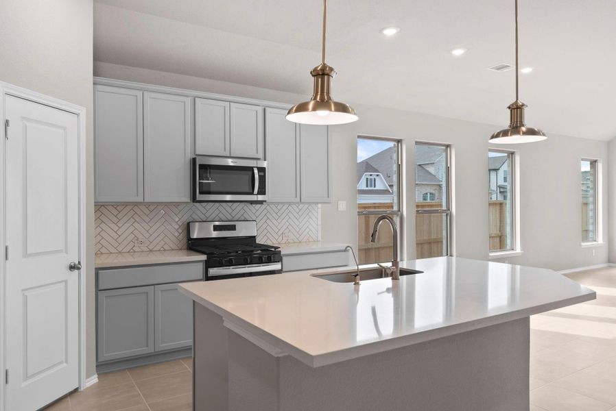 Furnished interior view inside a new home in Escondido, Magnolia (Image 12).